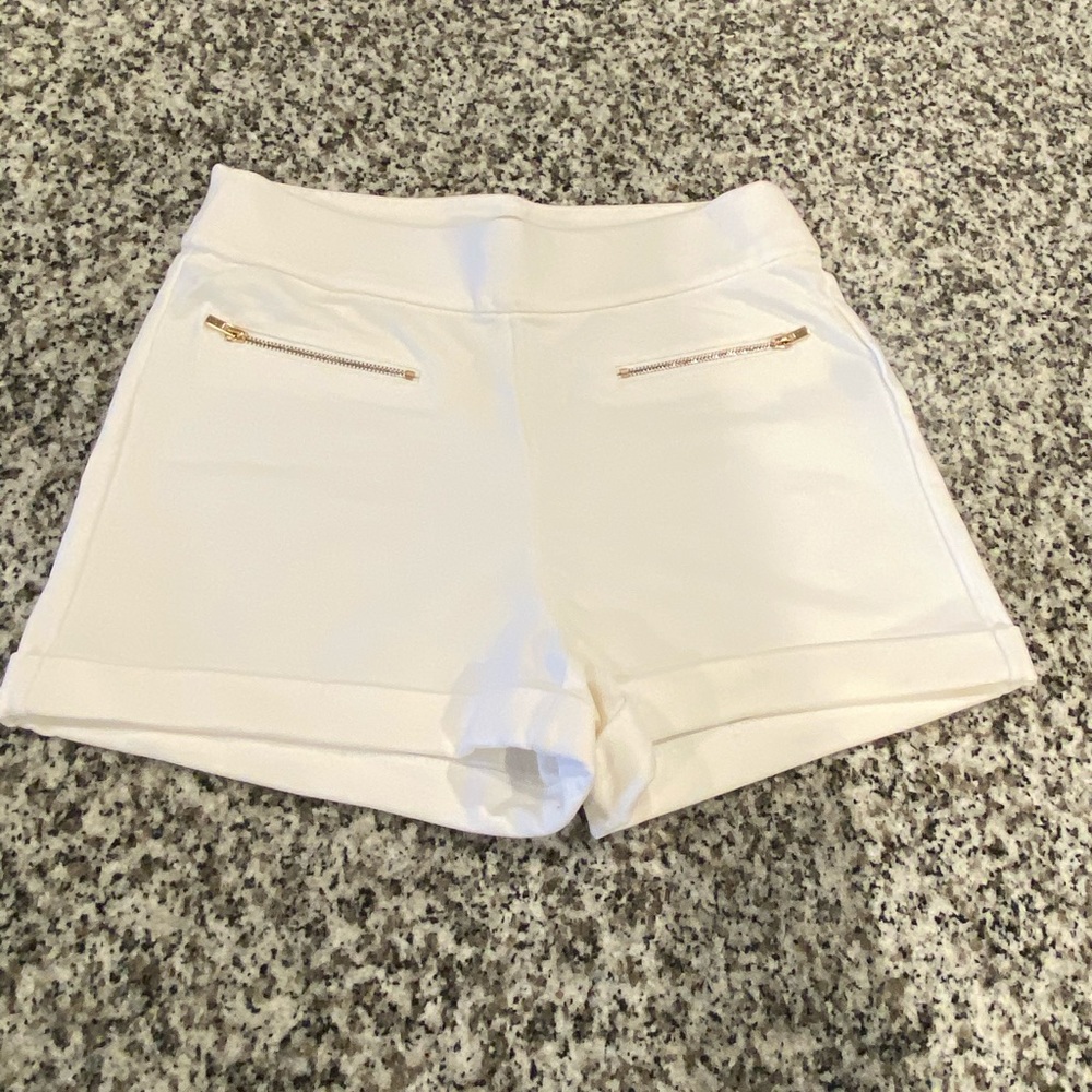 White shorts